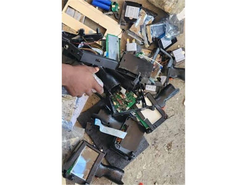 إتلاف طابعات يدوية مخالفة للمواصفات القياسية المعتمدة