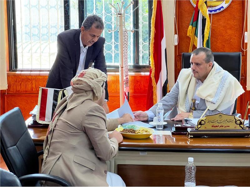 مدير عام هيئة المواصفات يتفقد مستوى الإنضباط الوظيفي بالهيئة عقب إنتهاء إجازة عيد الأضحى المبارك